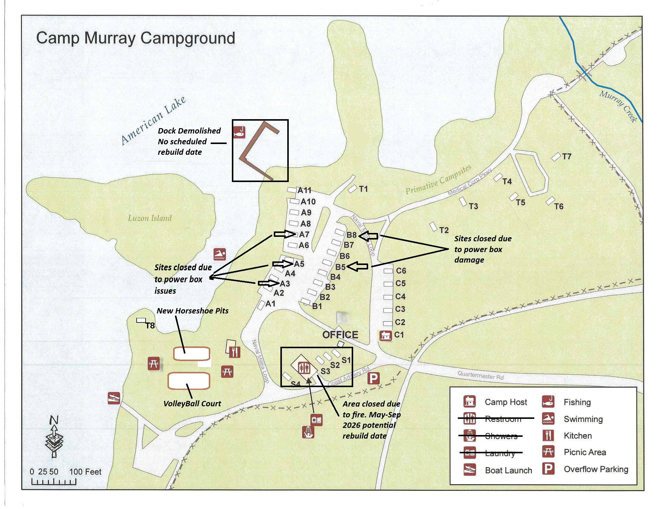 Updated Campground Map
